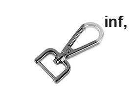 Metalni okretni karabin / karabiner, 20 mm