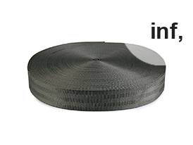 Glatka dvosmjerna traka sa sjajnim završetkom, širine 32, 38 mm