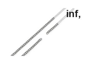 Lanac za torbicu 120 cm