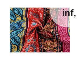 Pamučna tkanina/platno tanjeg tkanja, orijentalna 