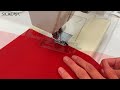 Metalna stopica za porubljivanje, overlock, ravni bod