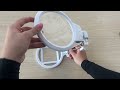 Stolno povećalo s LED svjetlom, dimenzija 15 x 19 x 25 cm