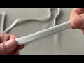 Brokadna elastična traka / naramenica širine 10 mm s lureksom